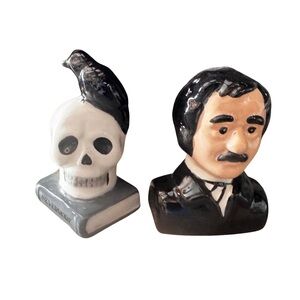 Edgar Allan Poe Salt & Pepper Shakers